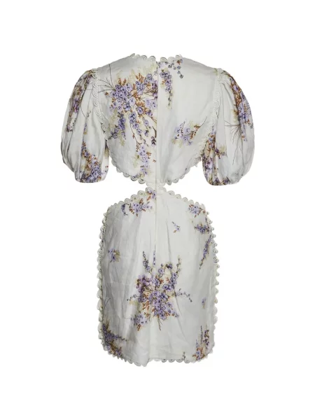 Rochie mini Zimmermann alb