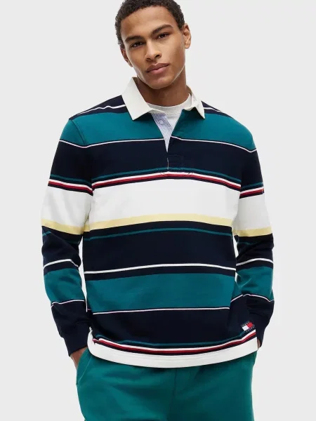 У смужку поло Tommy Jeans