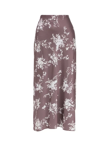 Sável Fustă TINKA maro alb