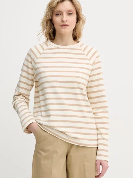 United Colors of Benetton longsleeve beżowa