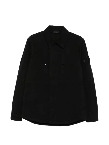Dzseki Stone Island strasszokkal bevarrt zsebekkel fekete