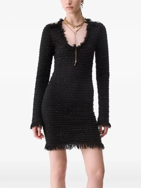 Scurt rochie Liu Jo tricotate negru