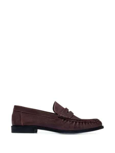 Pantofi loafer Bernardo din piele maro