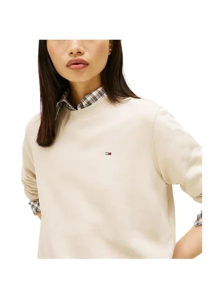Geacă de blugi Tommy Jeans bej