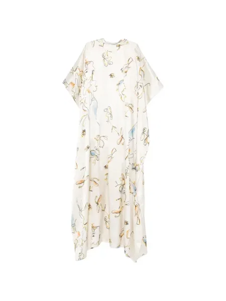 Rochie maxi Dolci Follie cu model floral