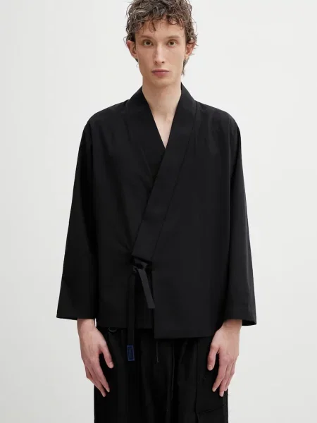 Kenzo Jacket sako s dodatkom vune za muškarce crna