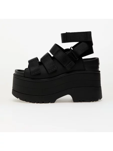 Sneakersy Ugg na platformie czarne
