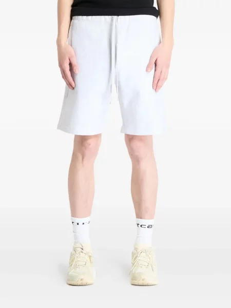 Pantaloni scurți Carhartt Wip cu autograf gri