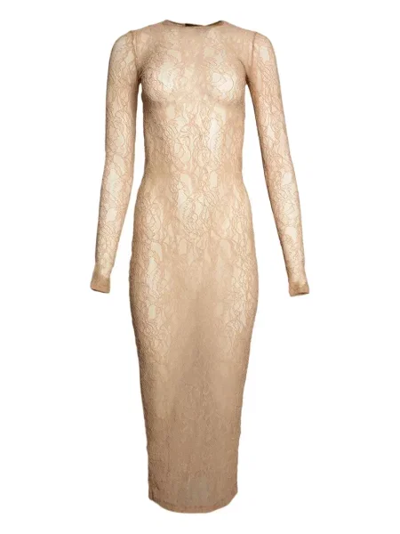 Rochie maxi Wardrobe.nyc până la genunchi de costum