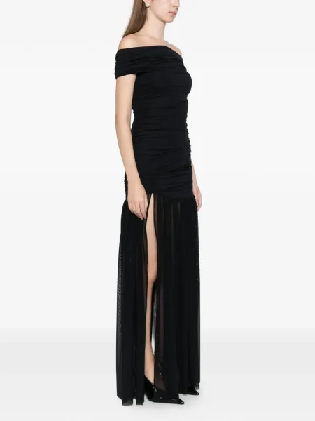 Rochie maxi Axel 113 de costum negru