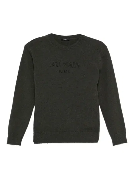 Dětské svetr Balmain zelený