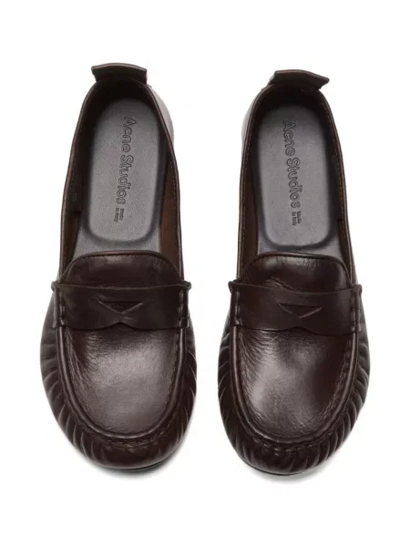 Pantofi loafer Acne Studios maro