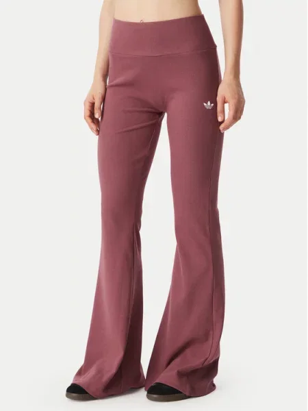 Adidas Legginsy Essentials ciemny Flared Leg różowy