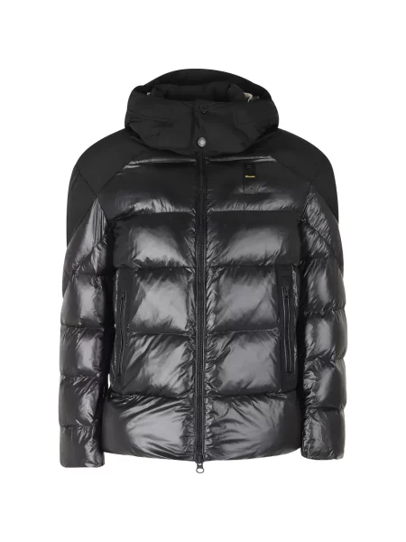 Geacă Blauer cu glugă negru