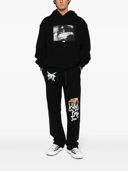 Hoodie Nahmias με σχέδιο μαύρο