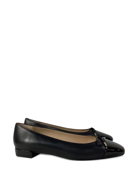 Pantofi cu toc Stuart Weitzman cu funde fără toc negru