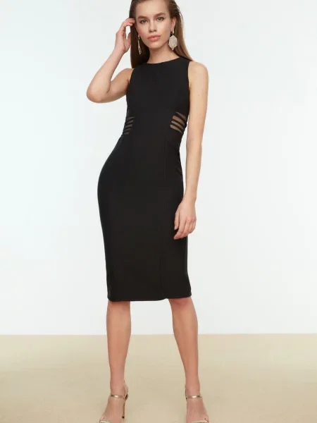 Rochie midi Trendyol negru