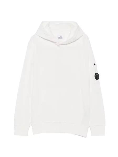 Bluza z kapturem dziecięca C.p. Company biała