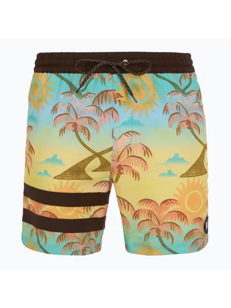 Plavecké šortky Hurley Phantom Eco Block Party Volley pineapple