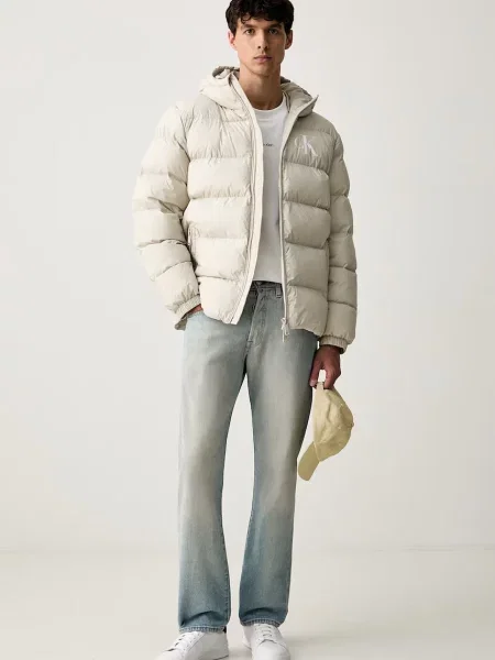 Calvin Klein Jeans tričko pánske biela