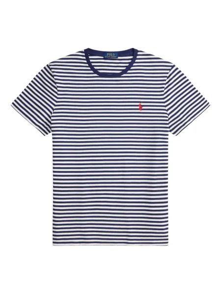 Ριγέ δερμάτινος κάλτσες Polo Ralph Lauren με κορδόνι μαύρο