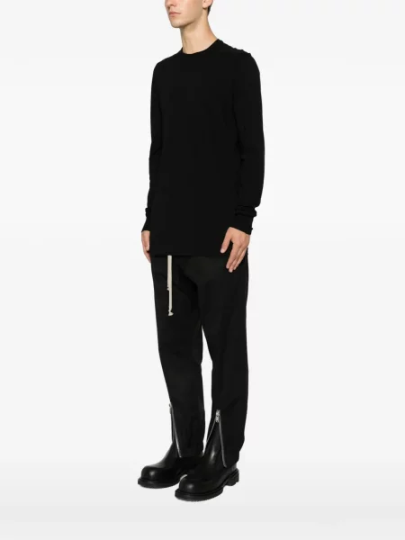 Lung tricou Rick Owens negru