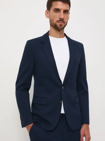 Medicine sacou marin albastru