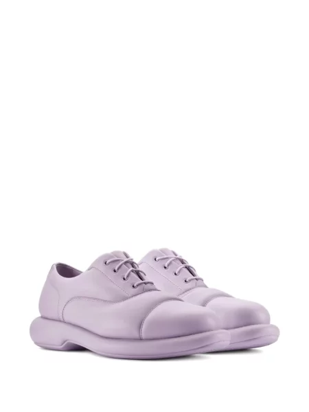 Σκαρπίνια oxford Clarks Originals με κορδόνια με δαντέλα μωβ
