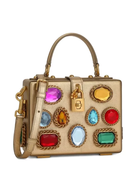 Чанта Dolce & Gabbana златисто