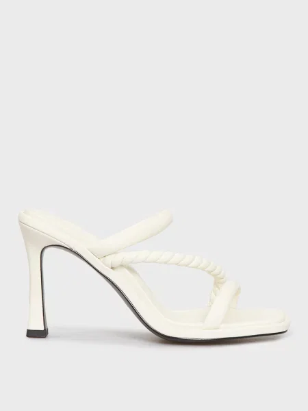 Кожаные мюли Prpy белые