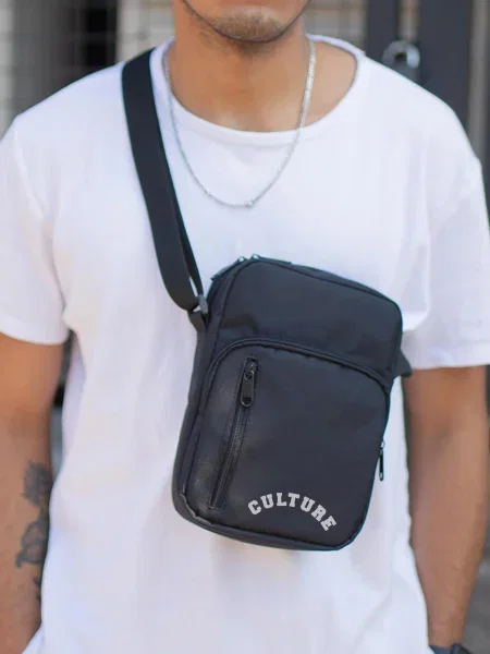 Сумка через плечо Without черная