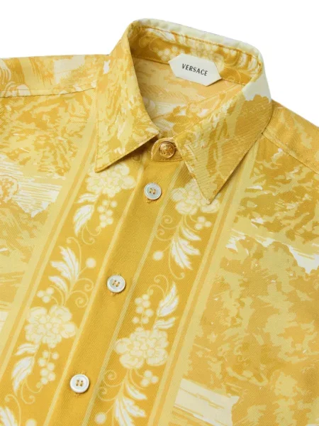 Koszula dziecięca Versace żółta