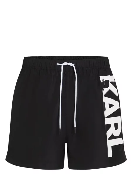 Slip de baie Karl Lagerfeld negru