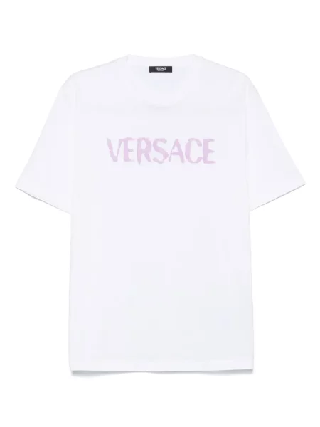 Tricou Versace cu imagine alb