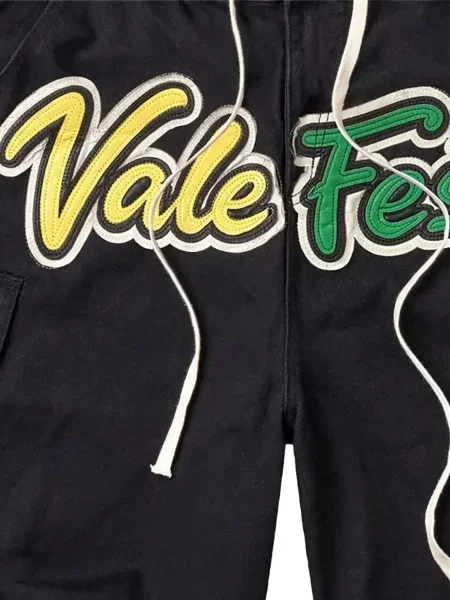 Pantaloni scurți cargo Vale negru