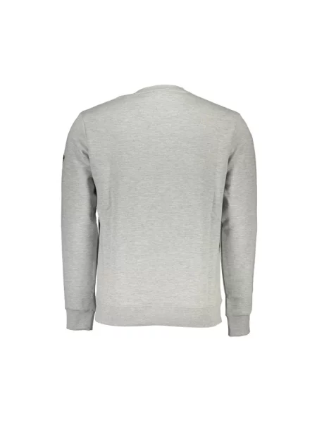 Bluza North Sails z nadrukiem żakardowa szara