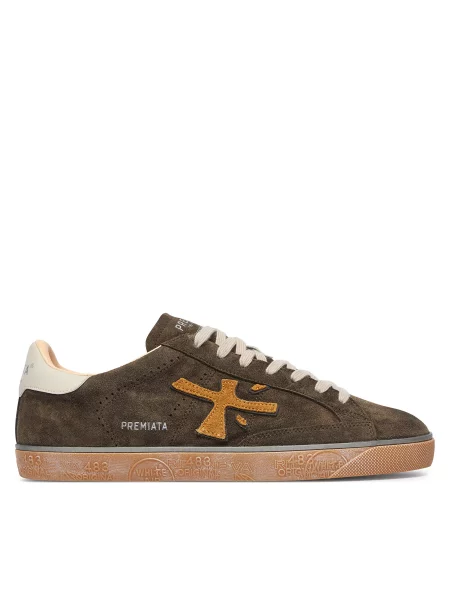 Sneakers Premiata Steven Var închis verde