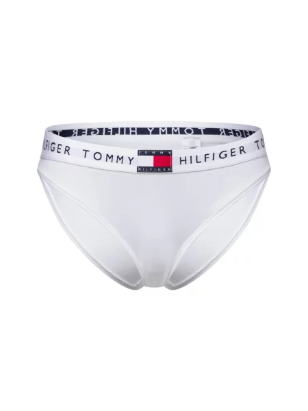 Tommy Hilfiger Majtki Bikini klasyczne Kobiety jednolity S biały