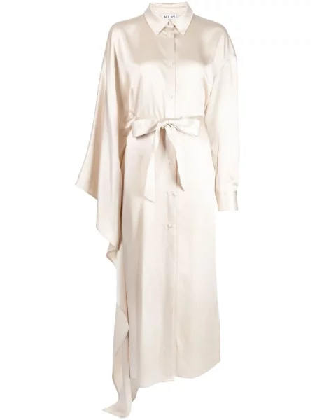 Długa sukienka maxi Act N°1 asymetryczna garniturowa