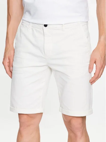 Pantaloni scurți Lindbergh alb