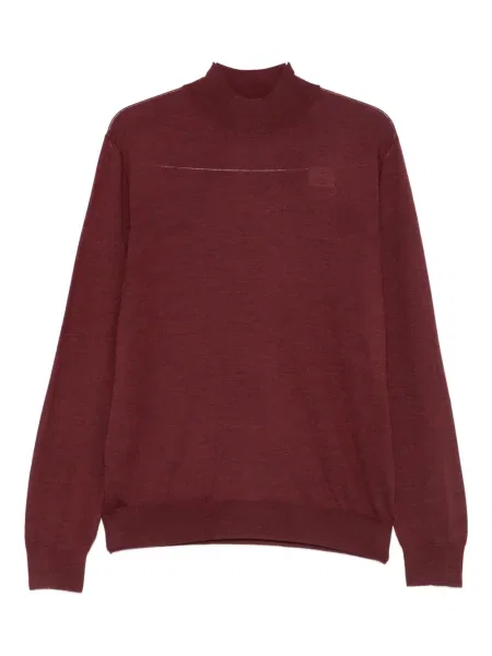 Pulover Corneliani de lână lung roșu