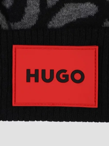 Детская шапка Hugo черная