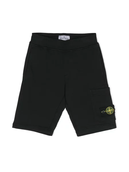 Szorty dziecięce Stone Island czarne