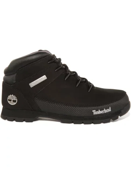 Botki Timberland skórzane czarne