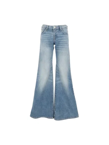 Szerokie jeansy 7 For All Mankind niebieskie