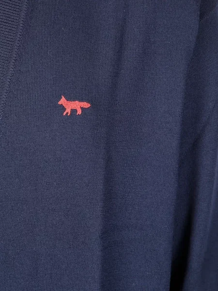 Cardigan Maison Kitsune roșu