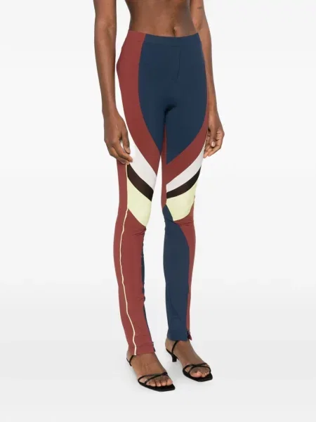 Leggings Patrizia Pepe albastru