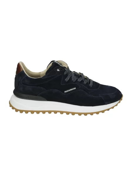 Sneakersy Floris Van Bommel zamszowe niebieskie