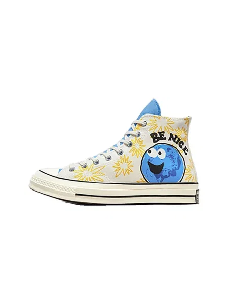Členkové topánky Converse biela