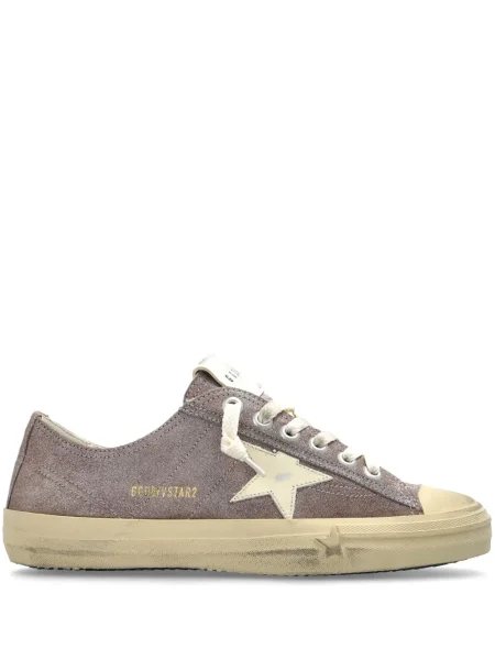 Sneakerși Golden Goose V-Star violet